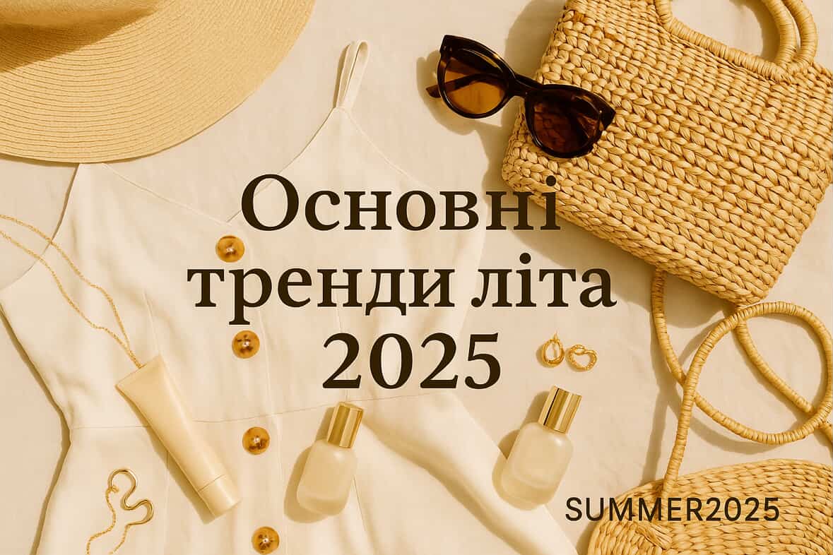 Основні тренди літа 2025